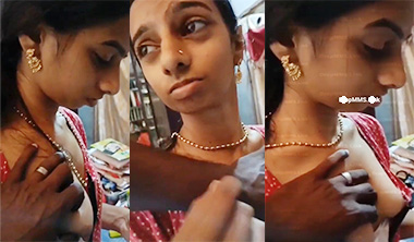 Sexy Mallu Aunty Boobs Pressed By Electrician Sex