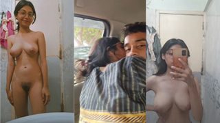 Paki Girl Boobs Pressed By Boyfriend Inside Car Fucking