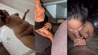 Horny Indian Girl Blowjob Hard Doggy Style Fucking Pussy